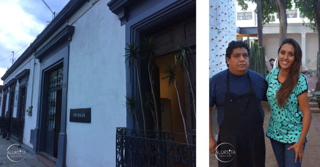 Luis Arellano chef del restaurante Criollo